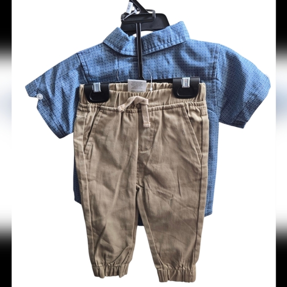 Bundle Lot Baby Boys Short Sleeve Shirts Size 12 Months - Picture 3 of 10